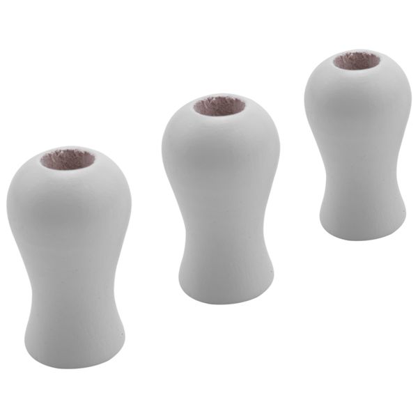 12 Pack Window Blind Wood Cord Pull End For Blinds Or Shades White