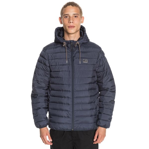 Quiksilver Men's Scaly Hooded Puffer Jacket