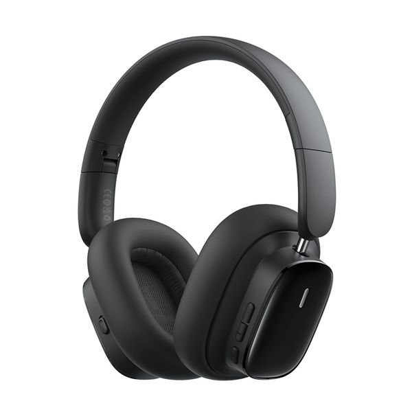 Baseus H1i Bowie Noise-Cancellation Wireless Headphones - Cluster Black