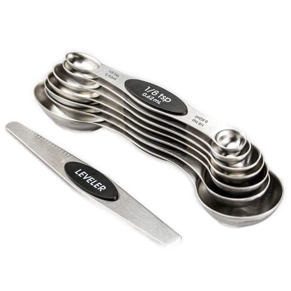 CheffyThings Magnetic Measuring Spoon Set 7 Piece
