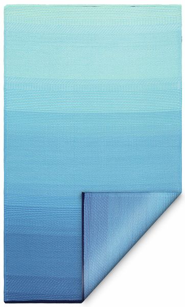 Fab Habitat Outdoor / Indoor Rug Big Sur Teal