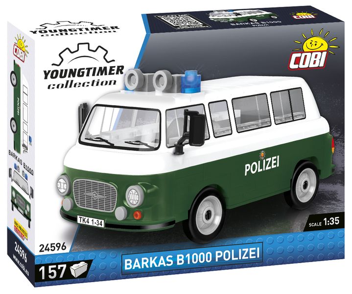 COBI Barkas B1000 Polizei Car Construction Model