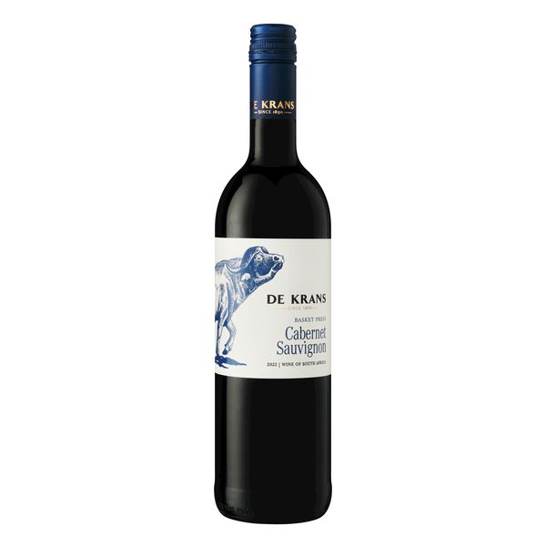De Krans Basket Press Cabernet Sauvignon |1x750ml