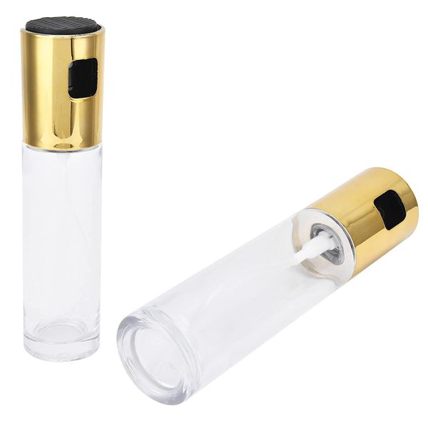 Set Of 2 Oil &amp; Vinegar Spray Bottle(Gold)