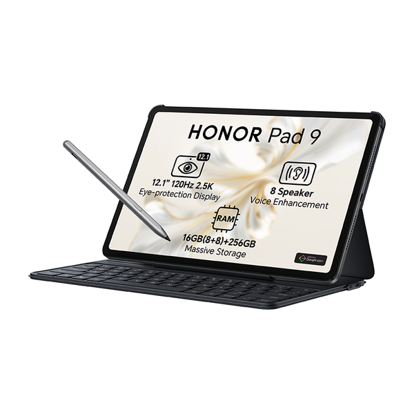 Honor Pad 9 5G LTE 256GB - Grey with Keyboard and Pen