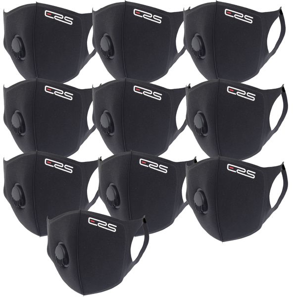 10 X Second Wave ERS Sponge Mask Combo With Removable Filter And Valve