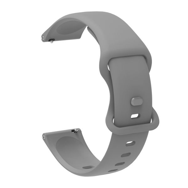 22mm Watch Strap Compatible with Samsung/Huawei/Garmin/LG - Grey