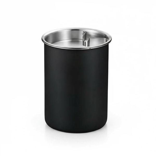 Stainless Steel Ashtray, Windproof Ashtray With Lid