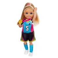 barbie soccer playset