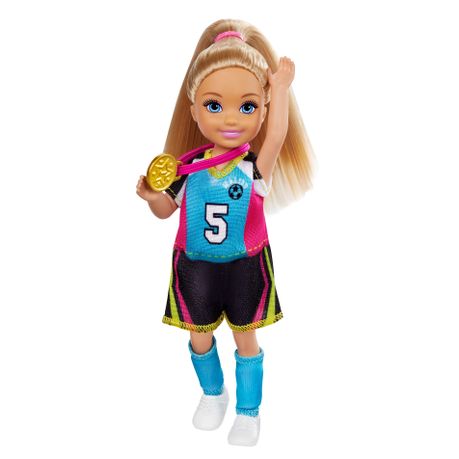 barbie chelsea soccer play set