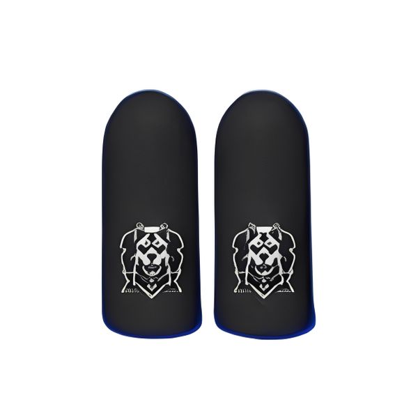 Finger Sleeves Bully Dog Pattern Carbon Fiber Finger Sleeves For PUBG