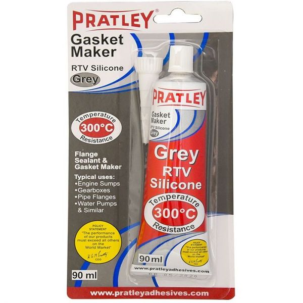 Pratley - Gasket Maker Grey 90ml - 2 Pack