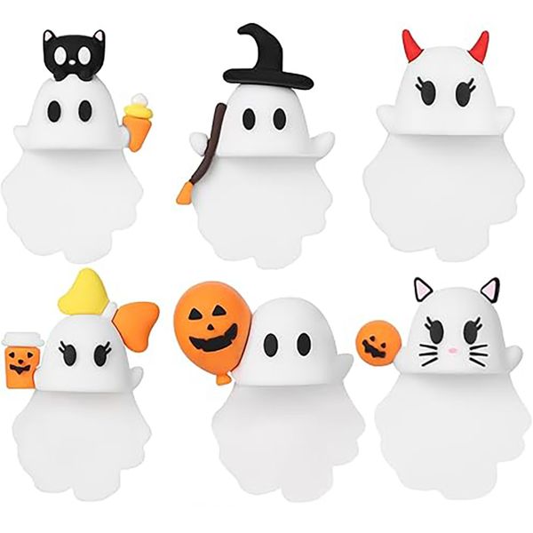 Phone Buddy Stick-On Halloween Cute-Ghost Phones Topper Charm Decoration