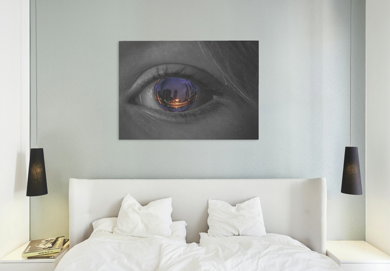 Eye Of Africa Abstract Wall Art