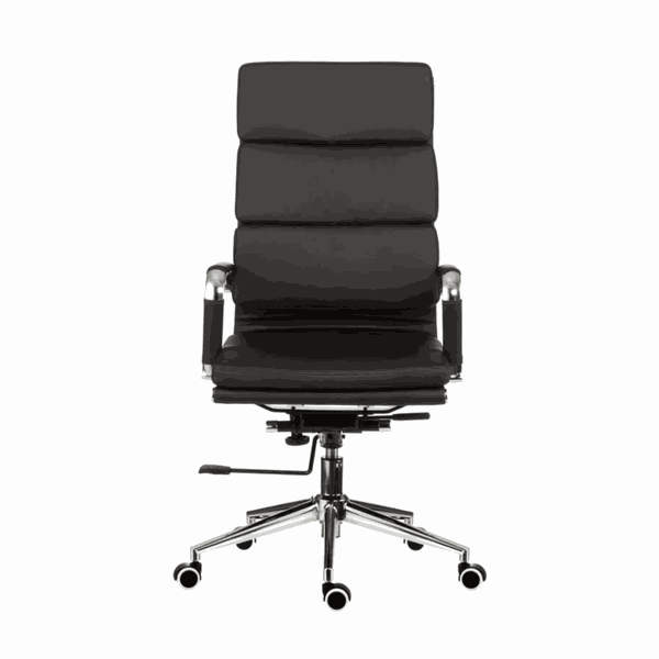 Office Chair - High Back, Chrome Base, BIFMA Approved