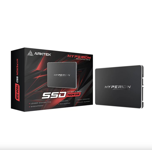Arktek 1TB SSD Drive 2.5" Hynix and Micron Chipset for Desktop