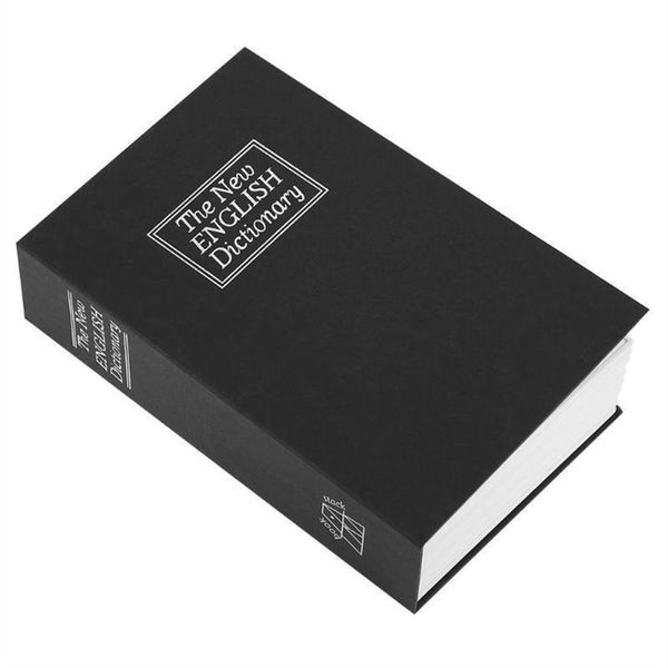 Transfer Book Safe with Combination Lock Metal Lock Compatible with None