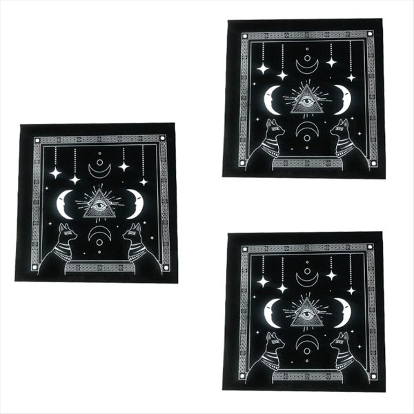 Type C Tarot Tablecloth Velvet Mat Five-Pointed Star Tablecloth