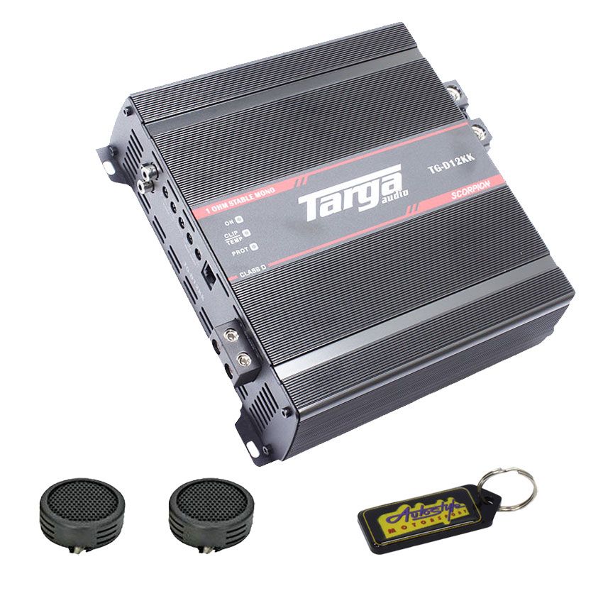 Targa Scorpion Series 12k ClassD Monoblock AmplifierEvo Tweeters