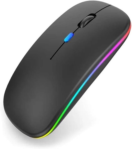 Ultra-Slim Wireless LED Rechargeable Mouse