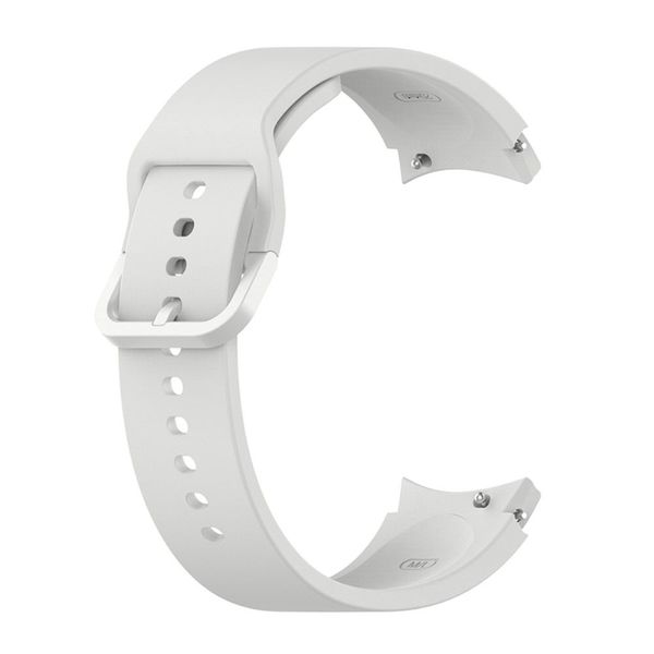 Silicone Strap Compatible with Samsung Galaxy Watch 4/5/6/7/7FE - White