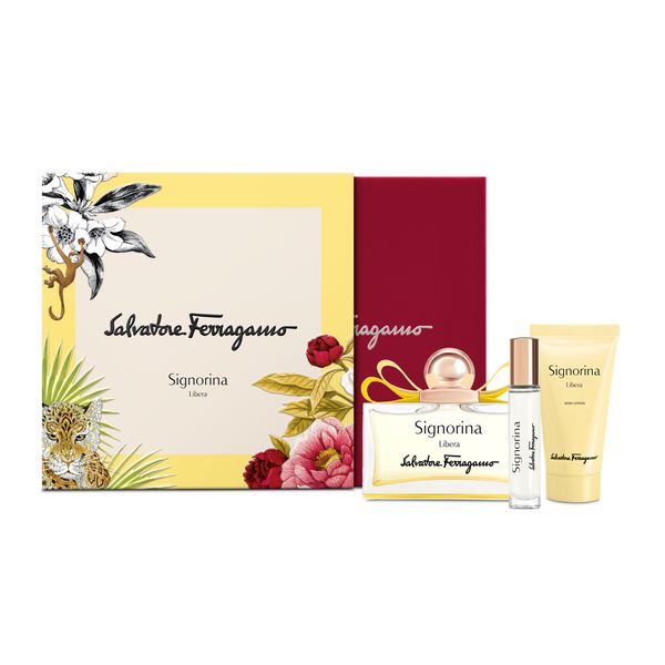 Signorina Libera Coffret 100ml Edp+10ml Edp+ Body Lotion