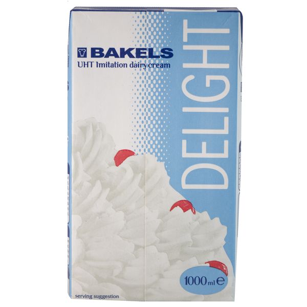 South Bakels Delight -Imitation Cream -Baking Products - 1000ml, Dairy Free