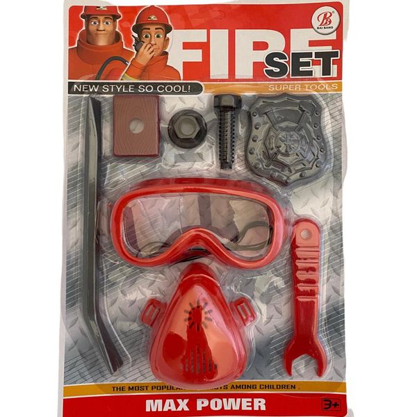 Fire Man- Super Tool Dress Up Play Set - For Boys