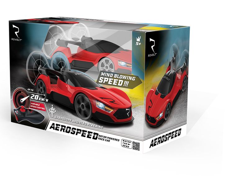 Revolt Radio Controlled Aerospeed Rotor Powered Race Car