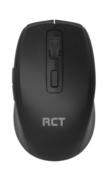 RCT CM-623BK 2.4GHz Wireless Optical Mouse - Silent Click, 1600 DPI