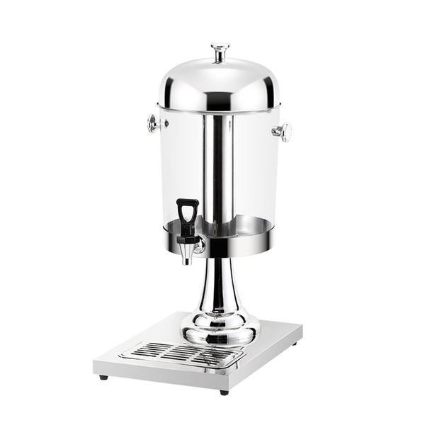 Drink Dispensers, Beverage Dispenser with Ice Container and Drip Trays