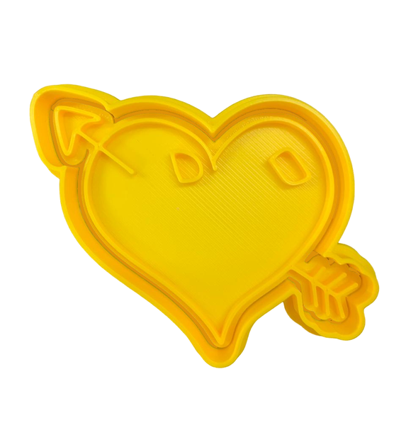 Hubbe Cookie Cutter - Wedding Arrow Heart