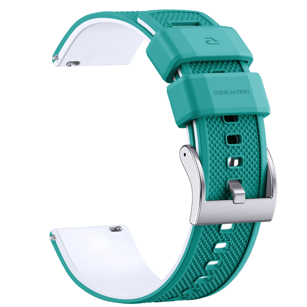 Comealong 20mm DuoWave Watch Strap Compatible With Garmin Vivoactive 6/Venu