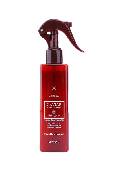 Keratine Queen Caviar with Collagen, Reoairing Dry Hair, 200ml Hair Spray