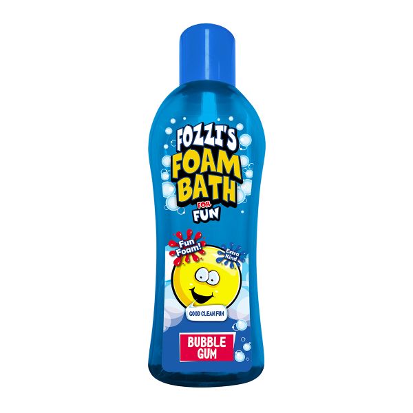Fozzis Foam Bath For Fun Bubblegum Blast 1L - 3 Pack