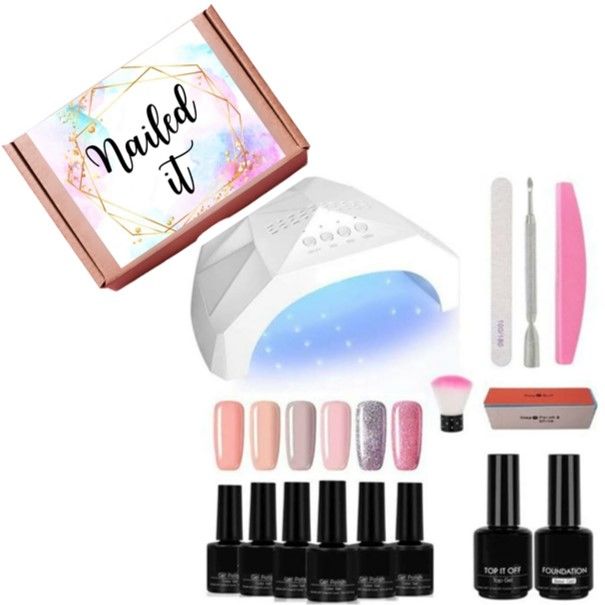 Nailed It Nude & Glitter Gel Nail Polish Set Shop Today. Get it