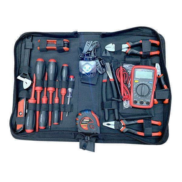 Qualitools 26 Piece Zipper Electrical Tool Bag Large | Buy Online in ...