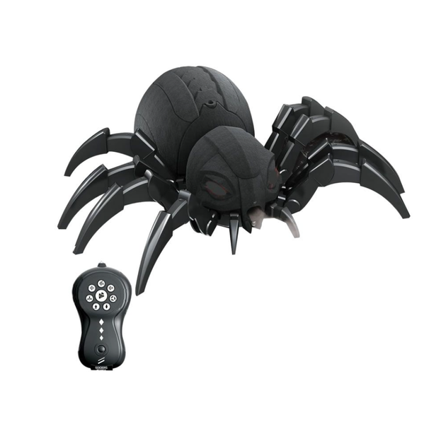 Remote Control Robot Spider - Electronic Walking Spider with LED Eyes