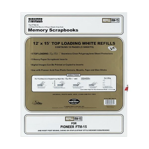 Pioneer Page Protector 5 Sleeves Plus Extension Post (5 Sleeves)