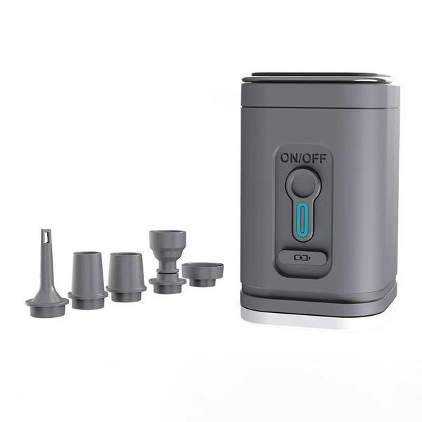 Rechargeable Cordless Inflator with Built-in Light
