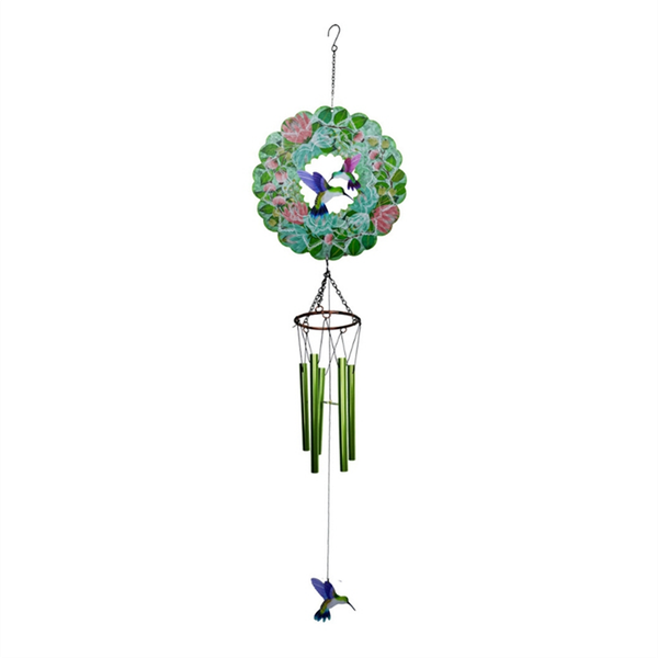 Wind Chimes with Bird Wind Spinner 42.1Inch Windchimes Outdoor Decor