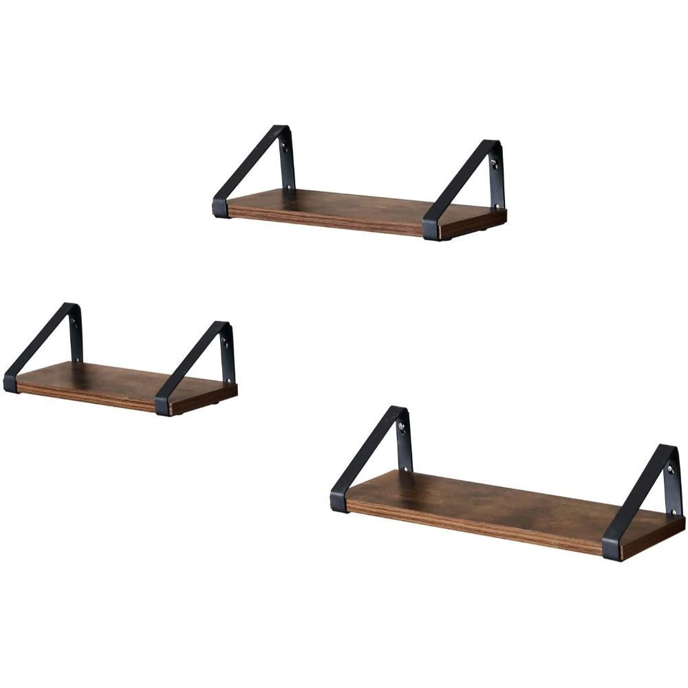 Bragg Dublin Floating Wall Shelves - Set of 3