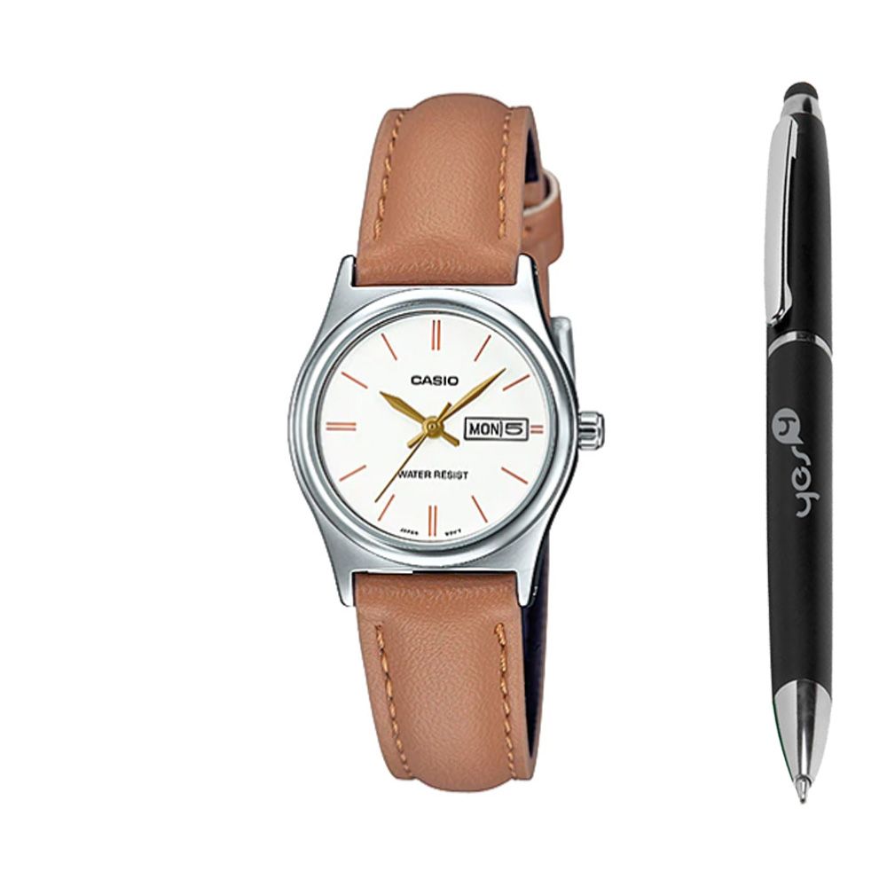 Casio Ladies LTPV006L7B2 Analog Dress Watch Bundle Buy Online in