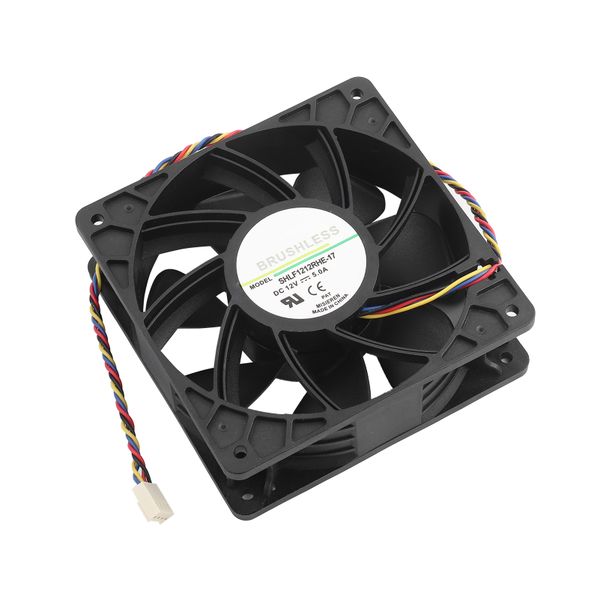 DC 12V 5.0A 7500RPM Cooling Fan Compatible with Antminer S7 S9