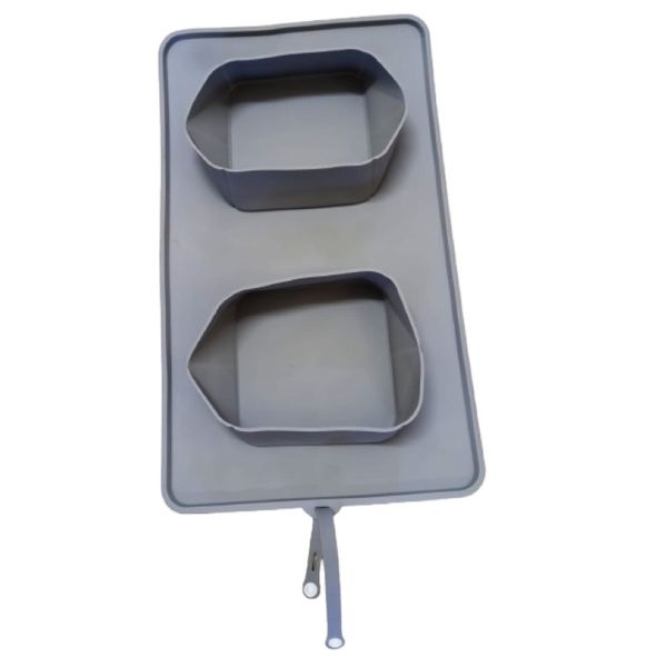 FI- 2-in+1 Collapsible Pets Feeding Bowl