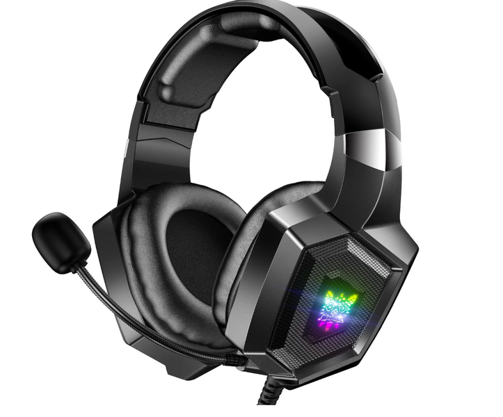 ONIKUMA K8 Wired Gaming Headset with Mic - Black