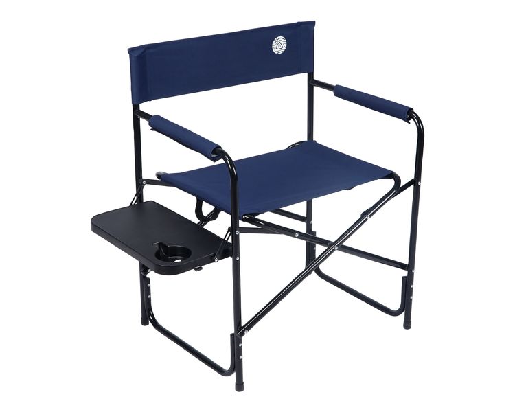 Campground Director Chair With Side Table - 120kg
