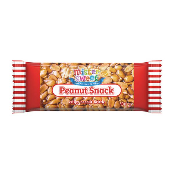 Mister Sweet Large Peanut Snack - 30 x 100g