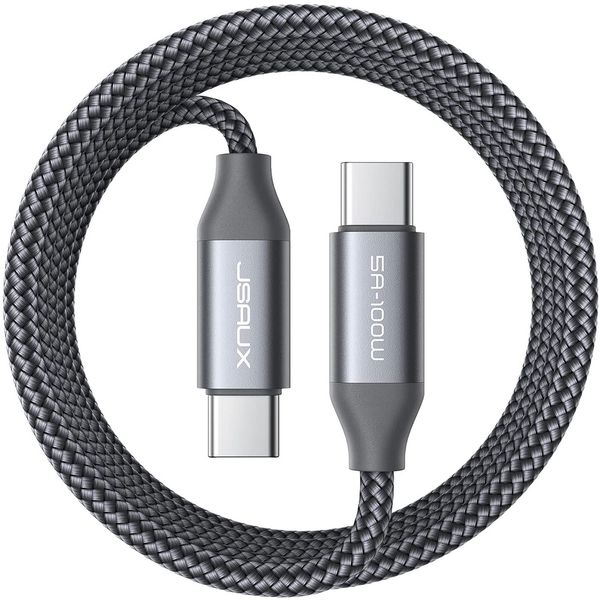 JSAUX USB C to USB C Cable 100W - 2 meters