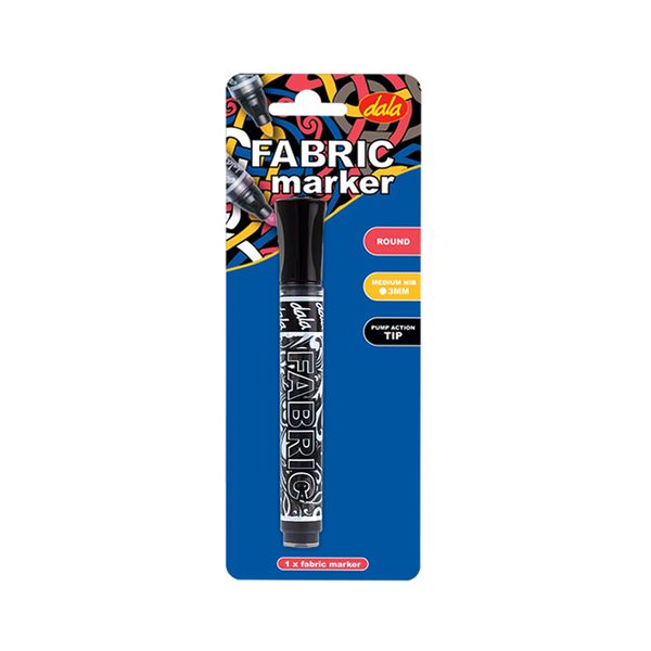 Dala Single Black Fabric Marker